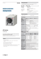 ATS SERIES: W38XH42MM ANALOG TIMERS